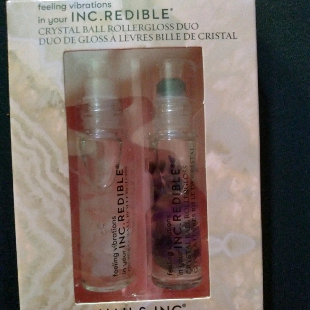 Inc.redible crystals lipgloss